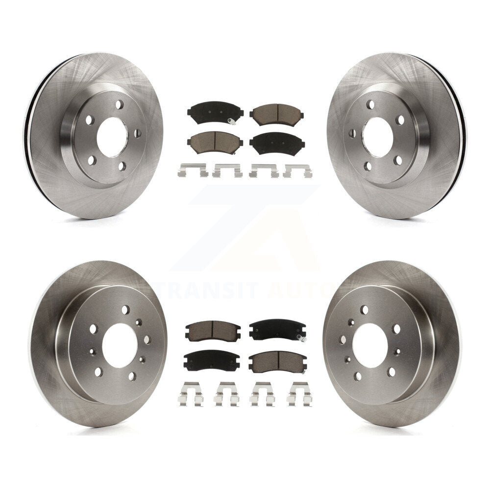 Disc Rotors and Ceramic Brake Pads Kit-K8C-100859 - Kit.bestparts.ca