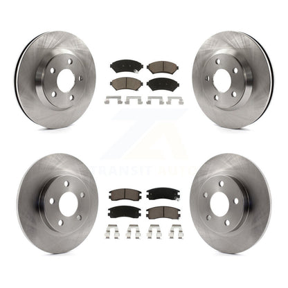 Disc Rotors and Ceramic Brake Pads Kit-K8C-100860 - Kit.bestparts.ca
