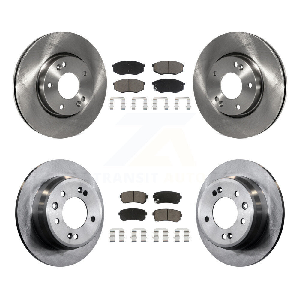 Disc Rotors and Ceramic Brake Pads Kit-K8C-100862 - Kit.bestparts.ca