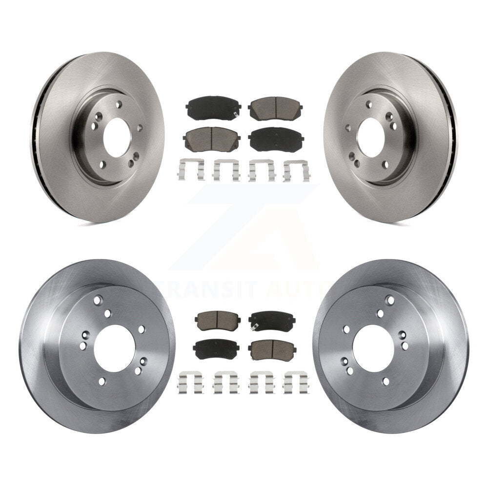 Disc Rotors and Ceramic Brake Pads Kit-K8C-100863 - Kit.bestparts.ca