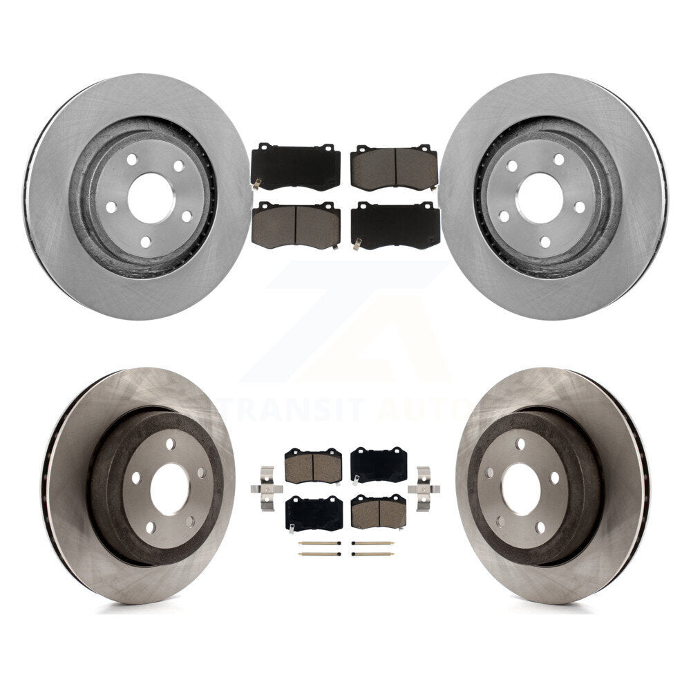 Disc Rotors and Ceramic Brake Pads Kit-K8C-100865 - Kit.bestparts.ca