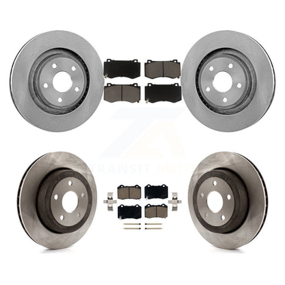 Disc Rotors and Ceramic Brake Pads Kit-K8C-100865 - Kit.bestparts.ca