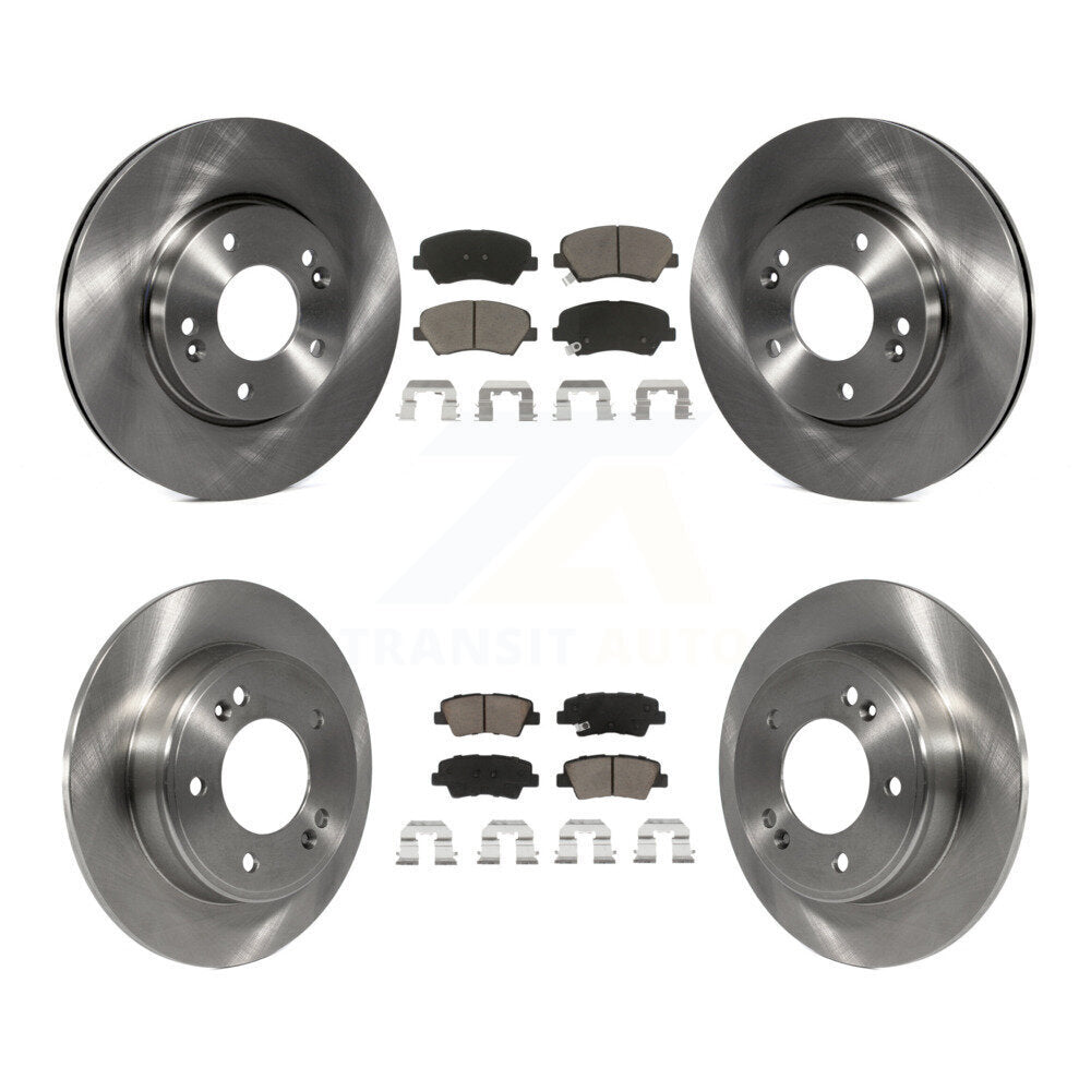 Disc Rotors and Ceramic Brake Pads Kit-K8C-100867 - Kit.bestparts.ca