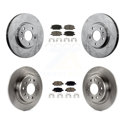 Disc Rotors and Ceramic Brake Pads Kit-K8C-100872 - Kit.bestparts.ca