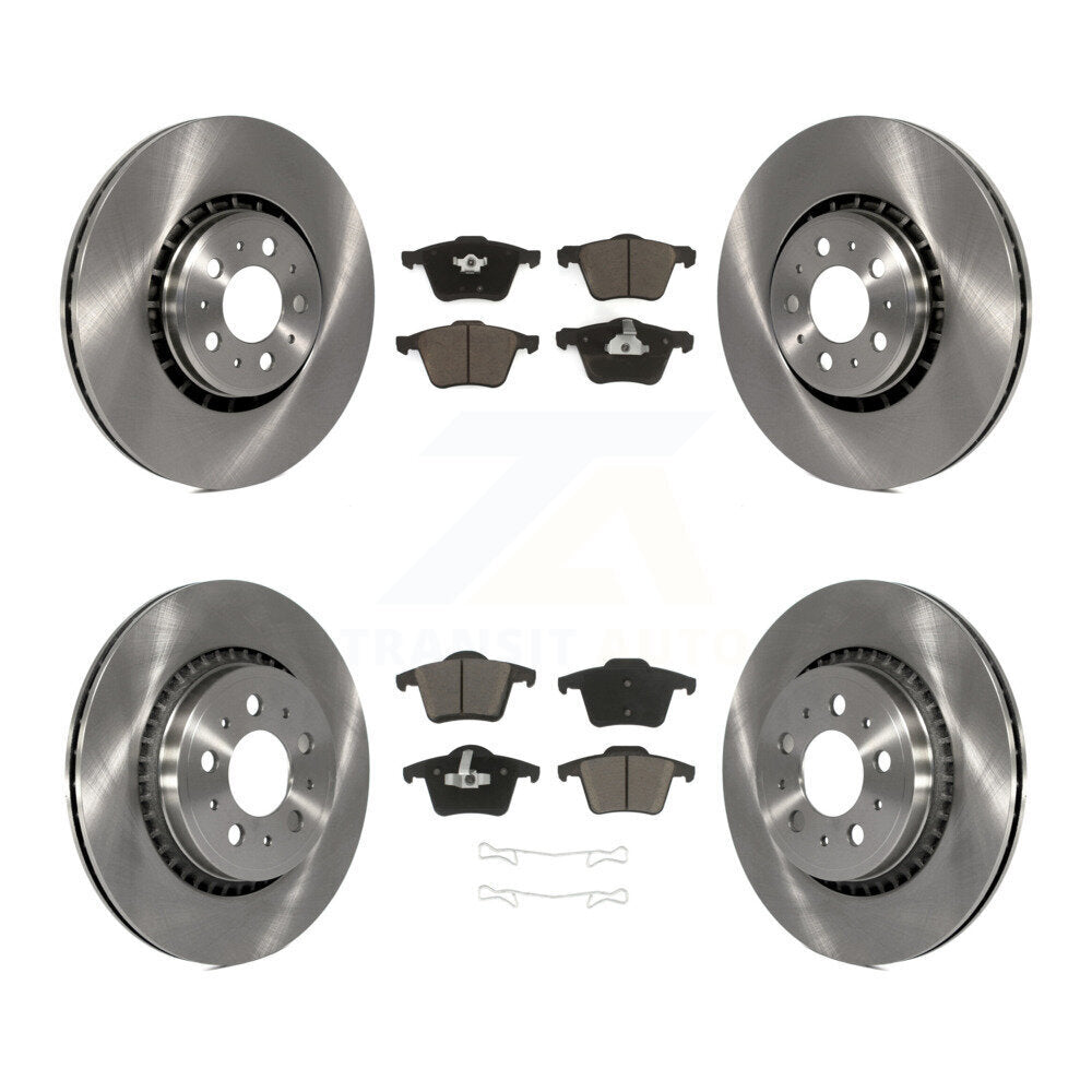 Disc Rotors and Ceramic Brake Pads Kit-K8C-100873 - Kit.bestparts.ca