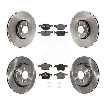 Disc Rotors and Ceramic Brake Pads Kit-K8C-100874 - Kit.bestparts.ca
