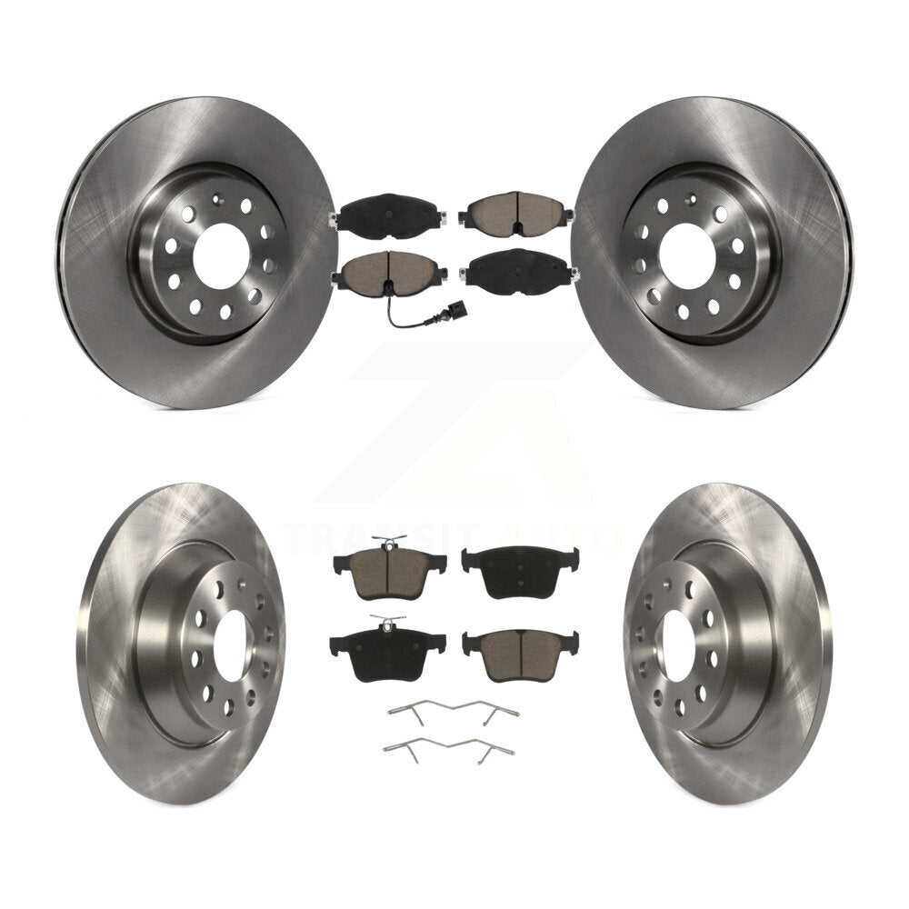 Disc Rotors and Ceramic Brake Pads Kit-K8C-100876 - Kit.bestparts.ca