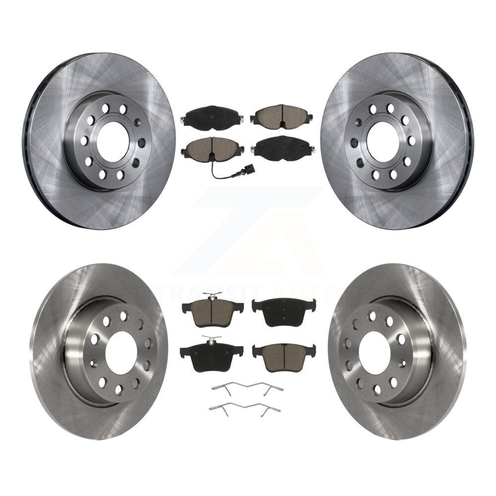 Disc Rotors and Ceramic Brake Pads Kit-K8C-100877 - Kit.bestparts.ca