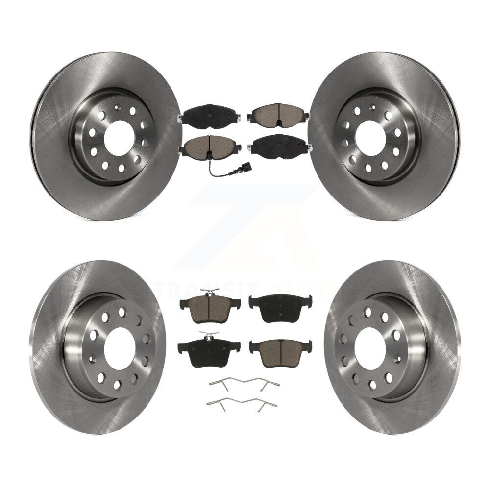 Disc Rotors and Ceramic Brake Pads Kit-K8C-100878 - Kit.bestparts.ca
