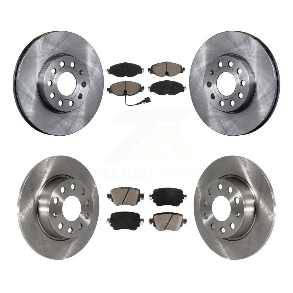 Disc Rotors and Ceramic Brake Pads Kit-K8C-100879 - Kit.bestparts.ca