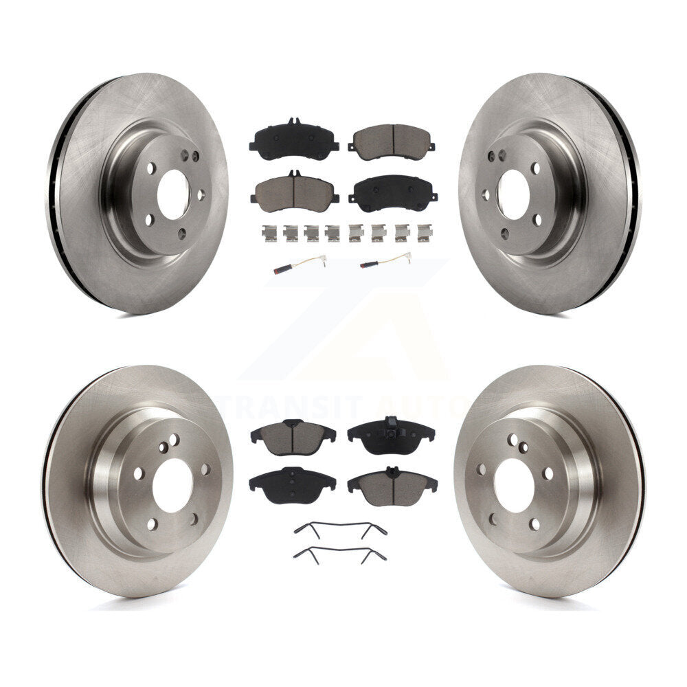 Disc Rotors and Ceramic Brake Pads Kit-K8C-100886 - Kit.bestparts.ca
