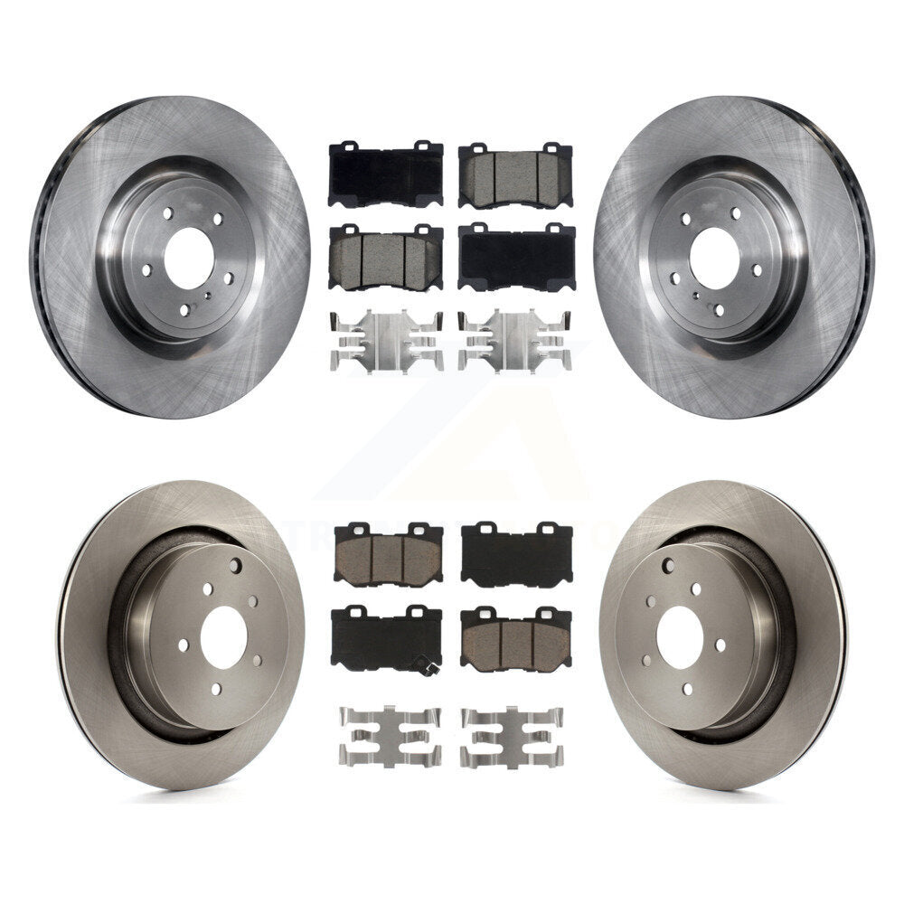 Disc Rotors and Ceramic Brake Pads Kit-K8C-100893 - Kit.bestparts.ca
