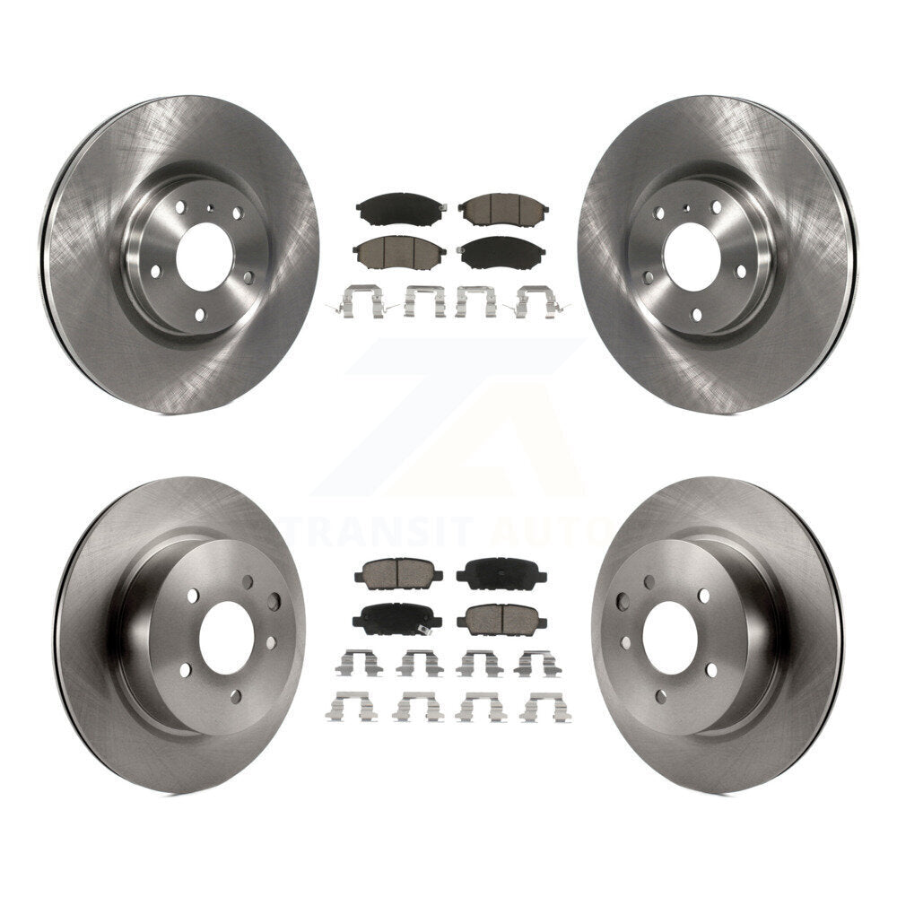 Disc Rotors and Ceramic Brake Pads Kit-K8C-100897 - Kit.bestparts.ca