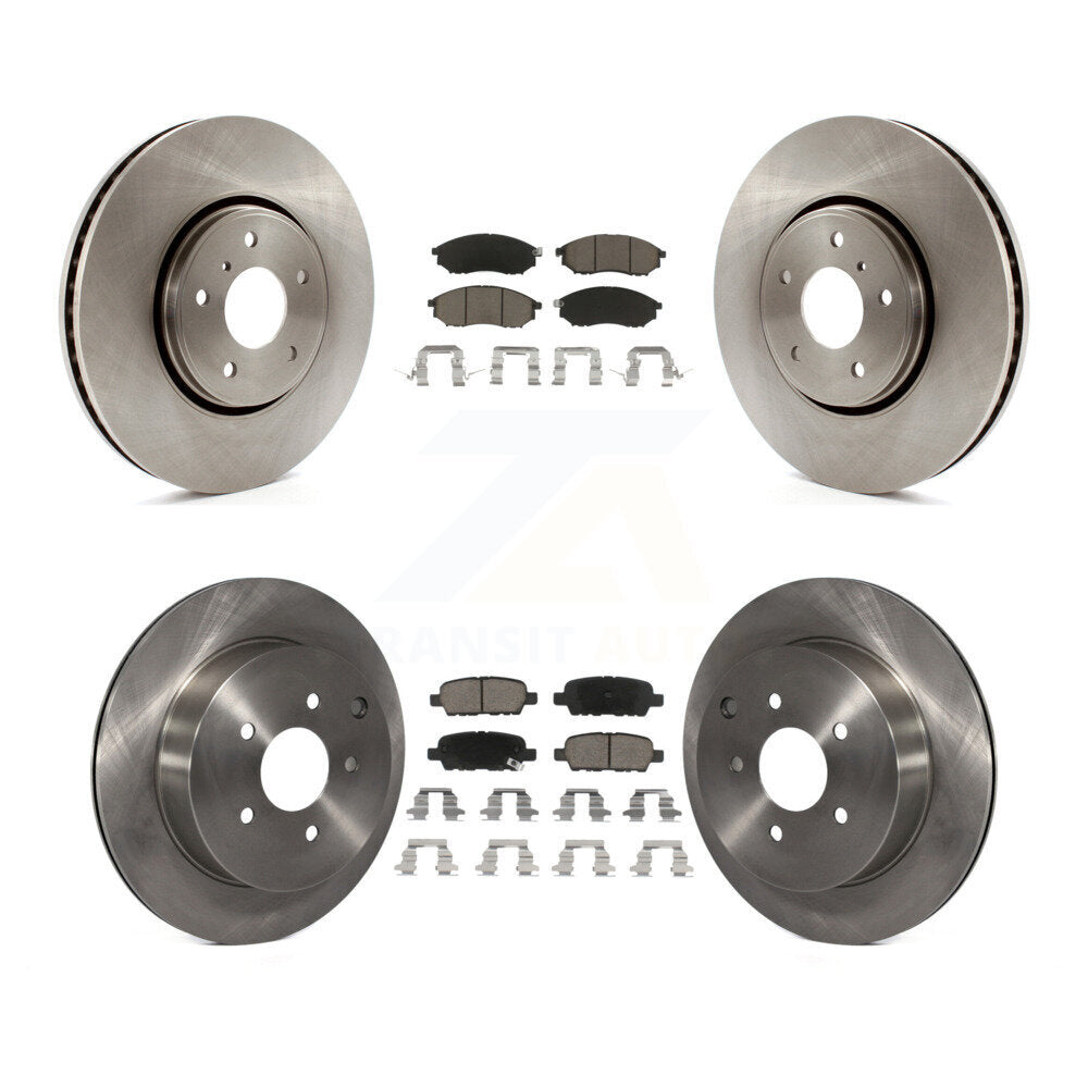 Disc Rotors and Ceramic Brake Pads Kit-K8C-100899 - Kit.bestparts.ca