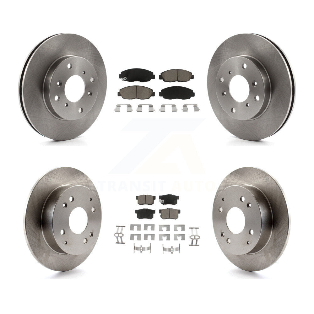 Disc Rotors and Ceramic Brake Pads Kit-K8C-100901 - Kit.bestparts.ca