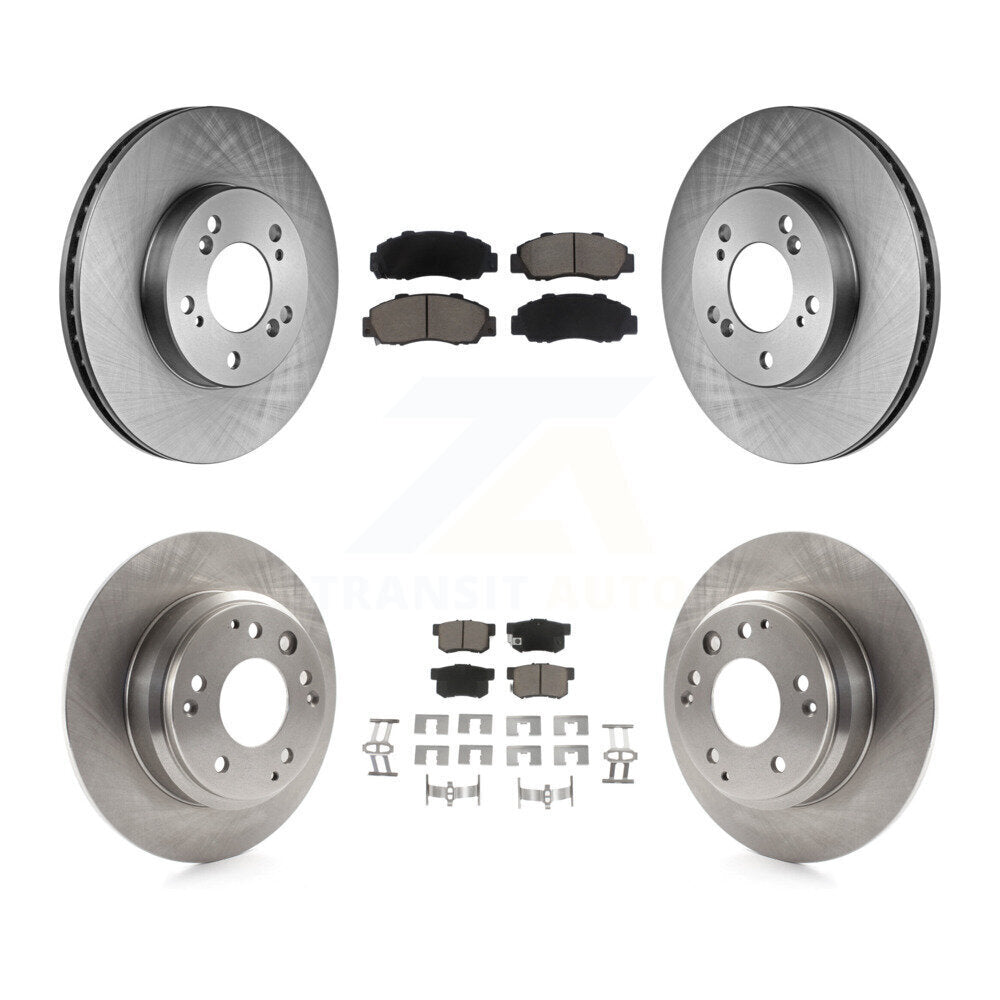 Disc Rotors and Ceramic Brake Pads Kit-K8C-100903 - Kit.bestparts.ca