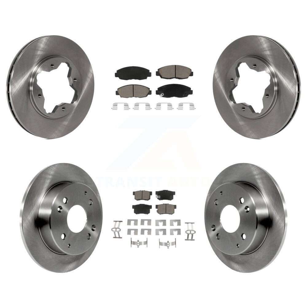 Disc Rotors and Ceramic Brake Pads Kit-K8C-100904 - Kit.bestparts.ca