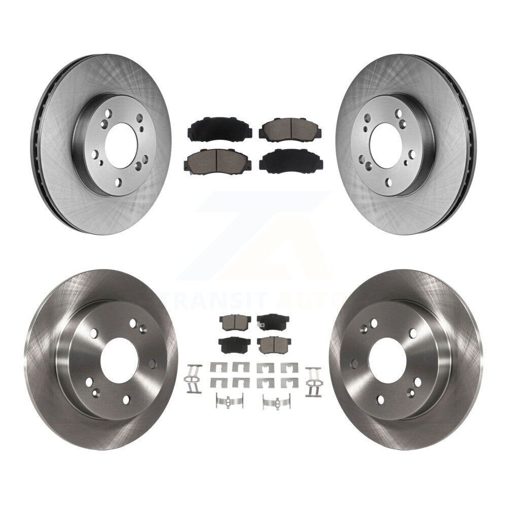 Disc Rotors and Ceramic Brake Pads Kit-K8C-100905 - Kit.bestparts.ca