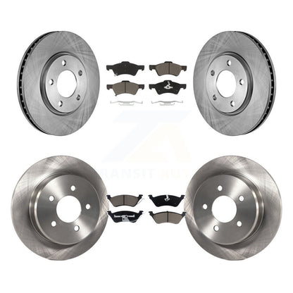 Disc Rotors and Ceramic Brake Pads Kit-K8C-100908 - Kit.bestparts.ca