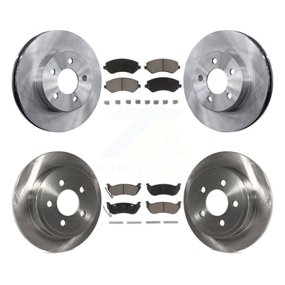 Disc Rotors and Ceramic Brake Pads Kit-K8C-100909 - Kit.bestparts.ca