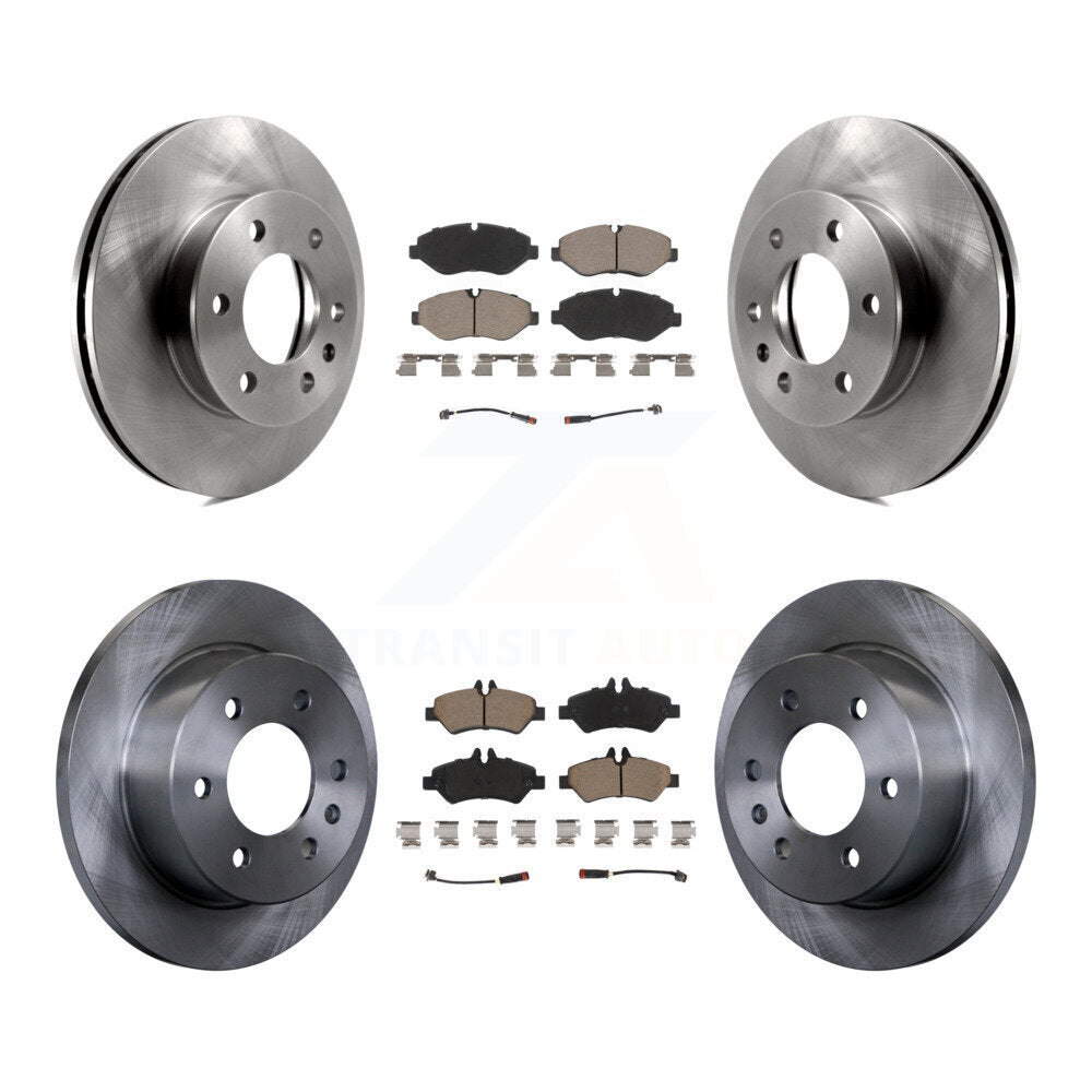 Disc Rotors and Ceramic Brake Pads Kit-K8C-100910 - Kit.bestparts.ca