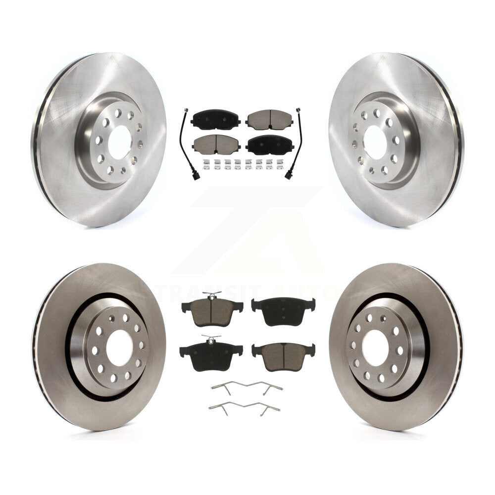 Disc Rotors and Ceramic Brake Pads Kit-K8C-100915 - Kit.bestparts.ca