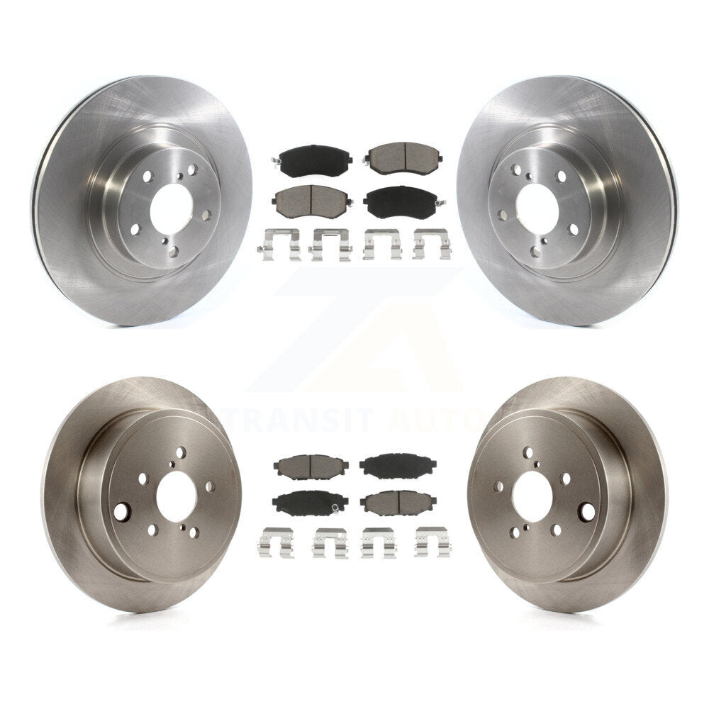 Disc Rotors and Ceramic Brake Pads Kit-K8C-100916 - Kit.bestparts.ca