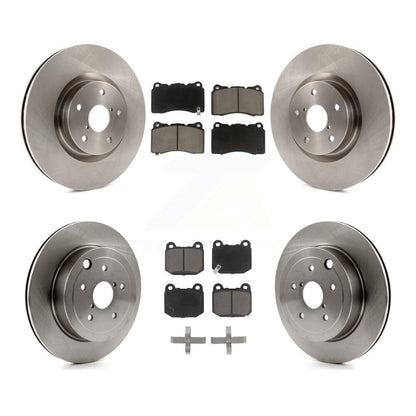 Disc Rotors and Ceramic Brake Pads Kit-K8C-100918 - Kit.bestparts.ca