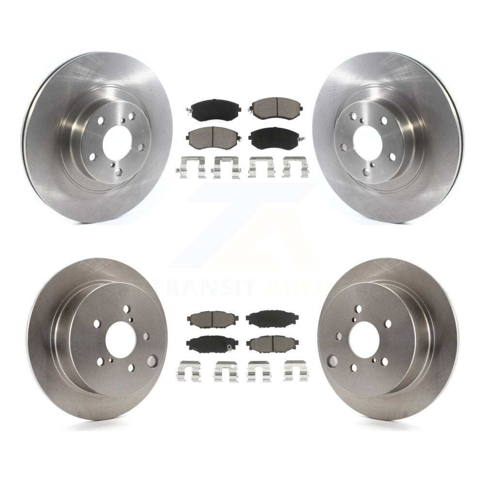 Disc Rotors and Ceramic Brake Pads Kit-K8C-100919 - Kit.bestparts.ca