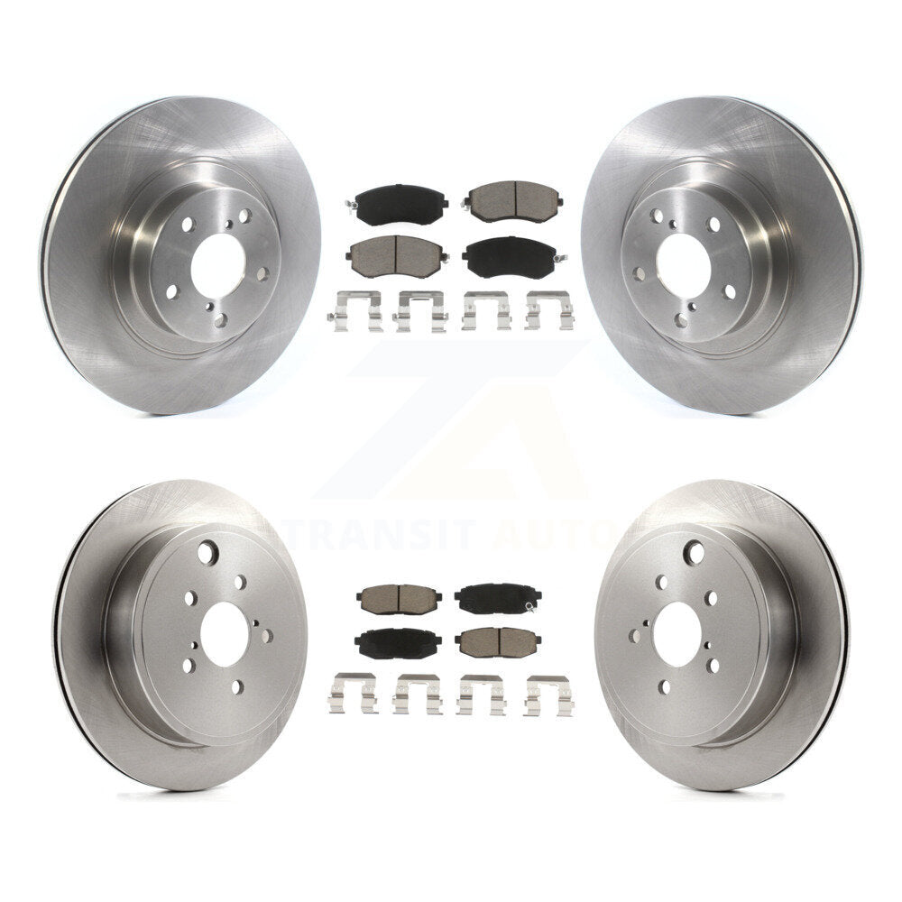 Disc Rotors and Ceramic Brake Pads Kit-K8C-100920 - Kit.bestparts.ca