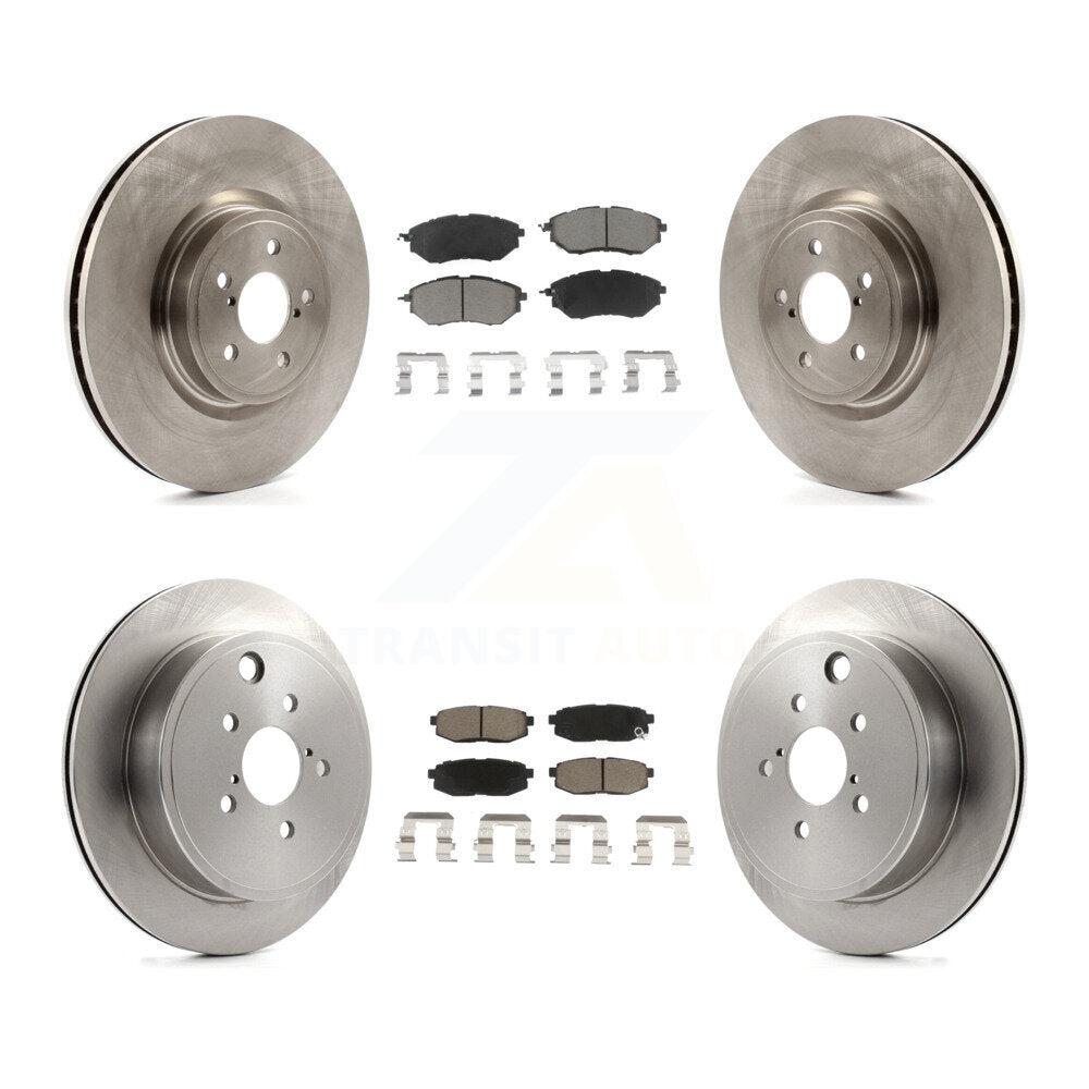 Disc Rotors and Ceramic Brake Pads Kit-K8C-100921 - Kit.bestparts.ca Kit.bestparts.ca