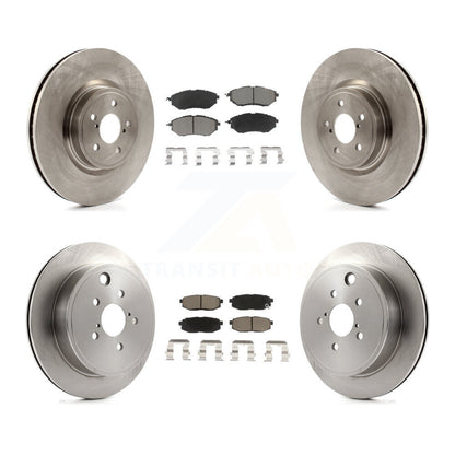 Disc Rotors and Ceramic Brake Pads Kit-K8C-100921 - Kit.bestparts.ca