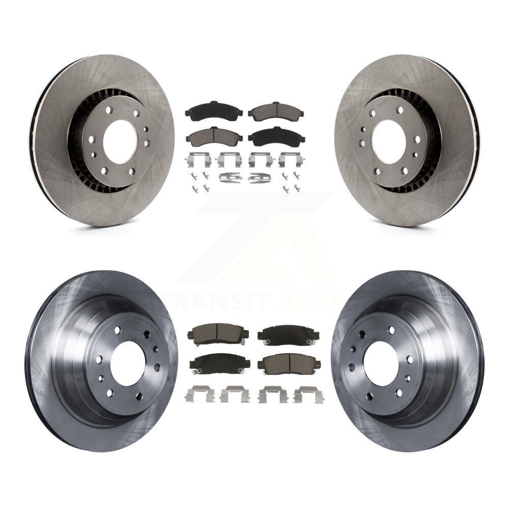 Disc Rotors and Ceramic Brake Pads Kit-K8C-100932 - Kit.bestparts.ca Kit.bestparts.ca