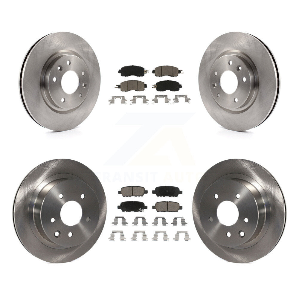 Disc Rotors and Ceramic Brake Pads Kit-K8C-100939 - Kit.bestparts.ca