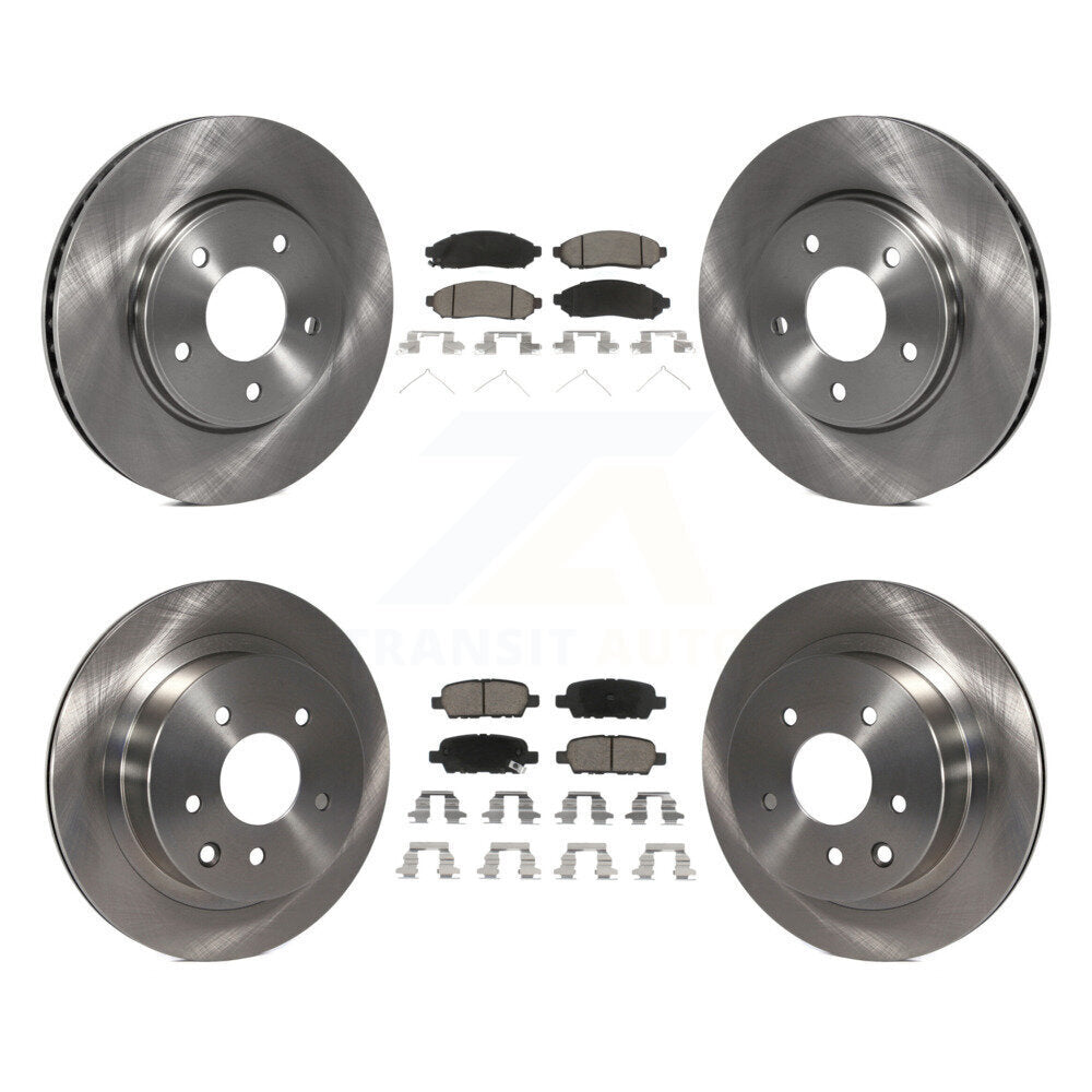Disc Rotors and Ceramic Brake Pads Kit-K8C-100940 - Kit.bestparts.ca