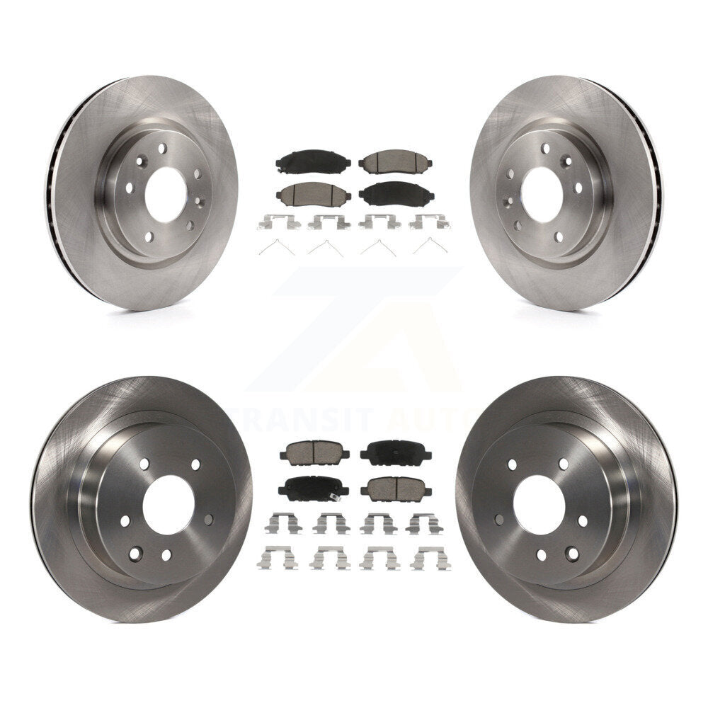 Disc Rotors and Ceramic Brake Pads Kit-K8C-100944 - Kit.bestparts.ca