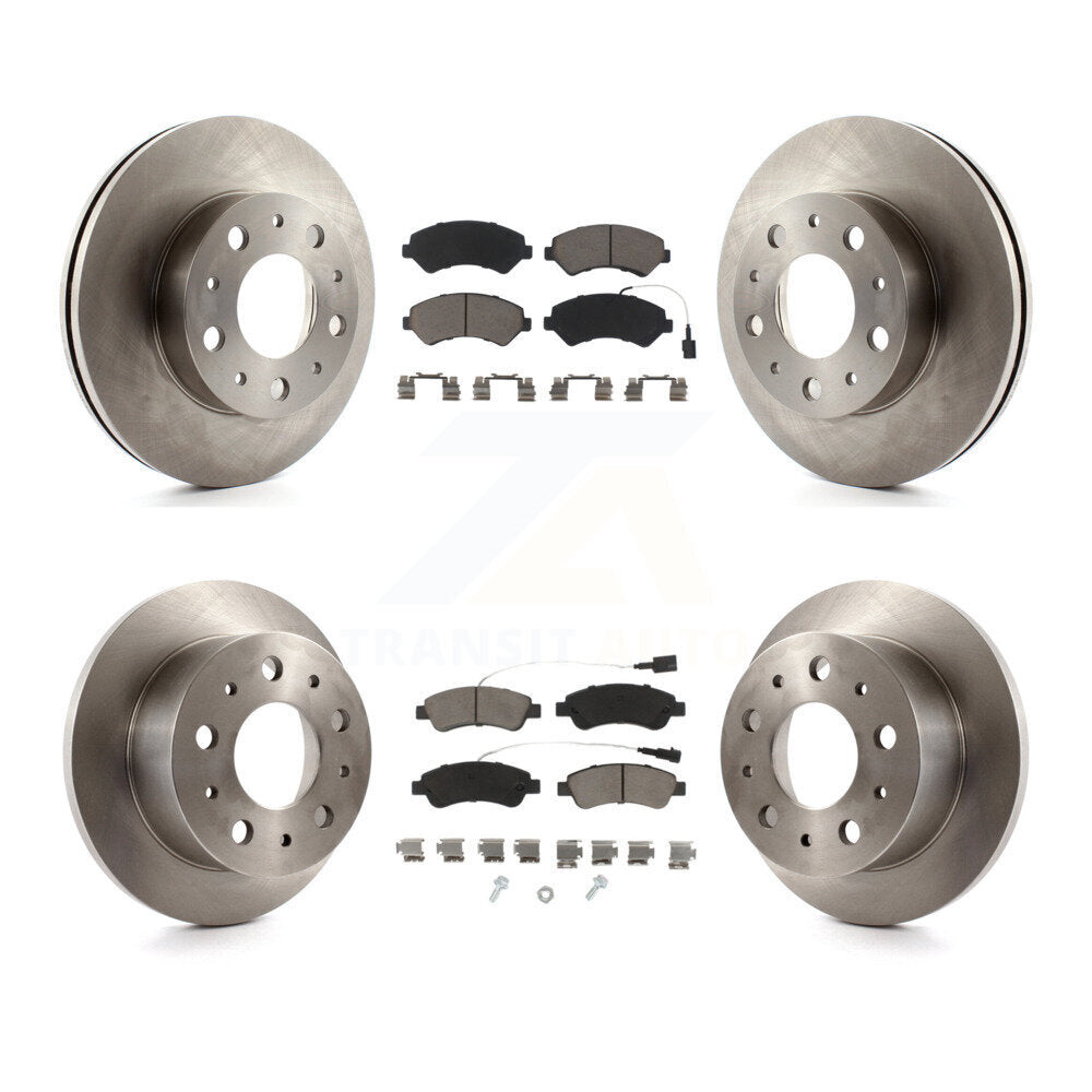 Disc Rotors and Ceramic Brake Pads Kit-K8C-100952 - Kit.bestparts.ca