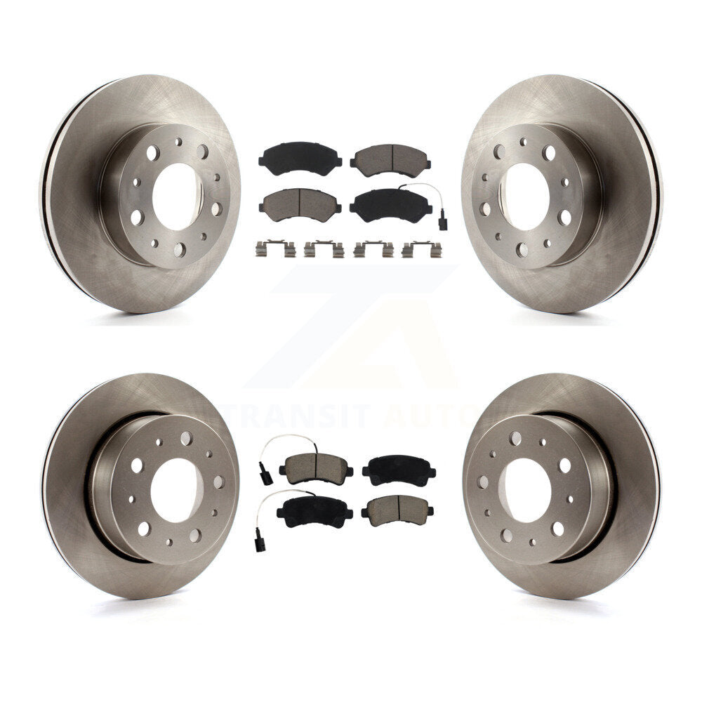 Disc Rotors and Ceramic Brake Pads Kit-K8C-100953 - Kit.bestparts.ca