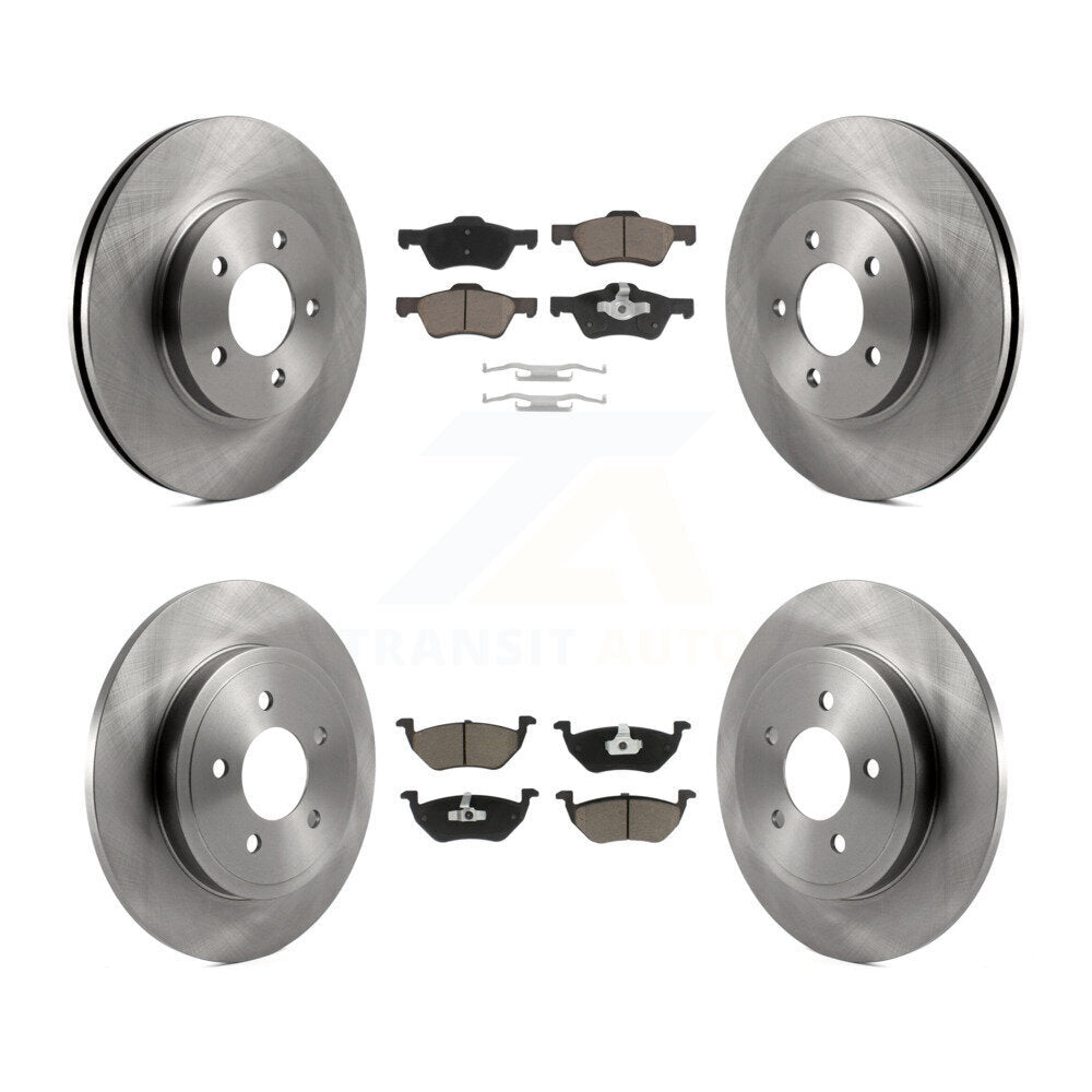 Disc Rotors and Ceramic Brake Pads Kit-K8C-100956 - Kit.bestparts.ca