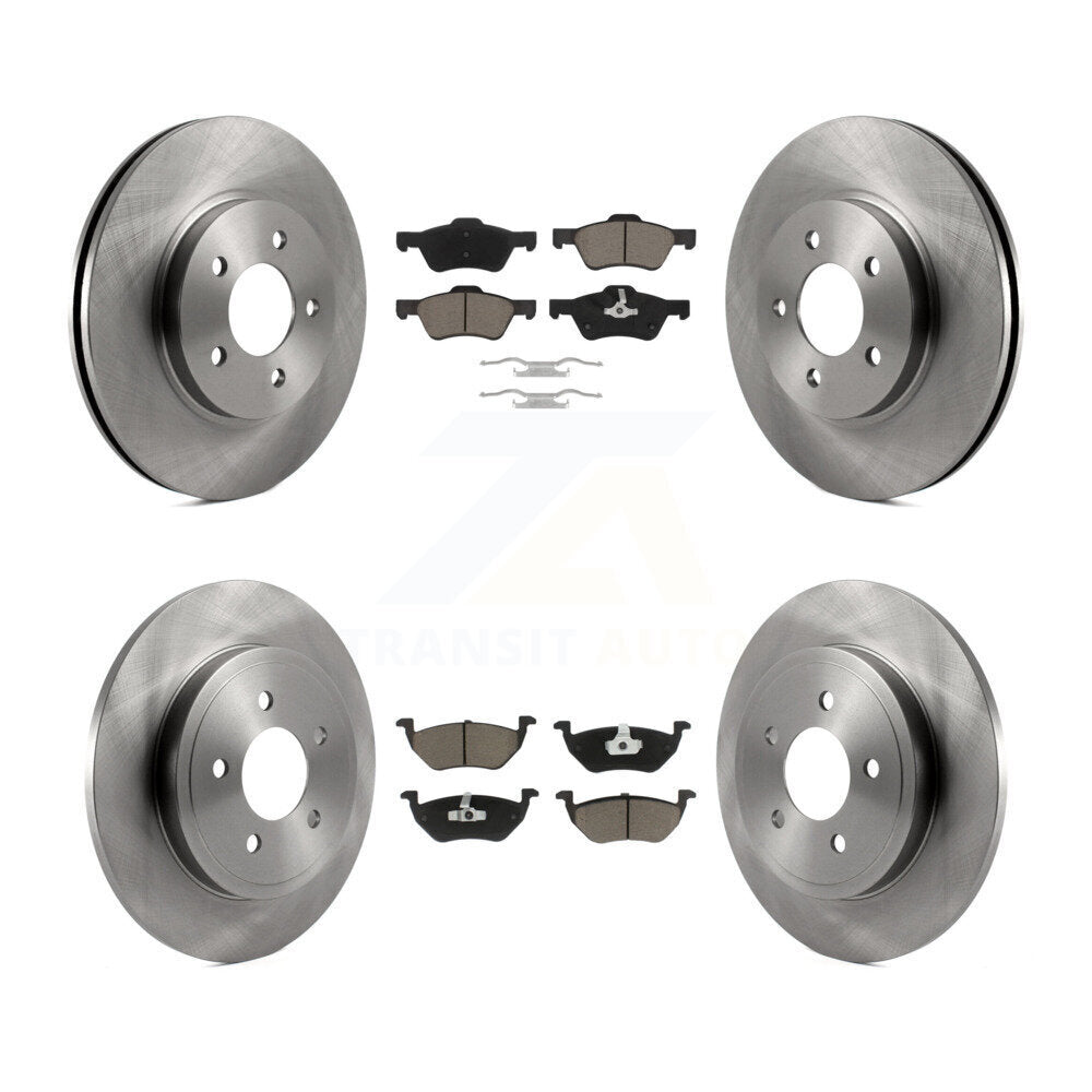 Disc Rotors and Ceramic Brake Pads Kit-K8C-100957 - Kit.bestparts.ca