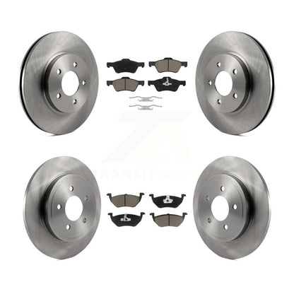 Disc Rotors and Ceramic Brake Pads Kit-K8C-100957 - Kit.bestparts.ca