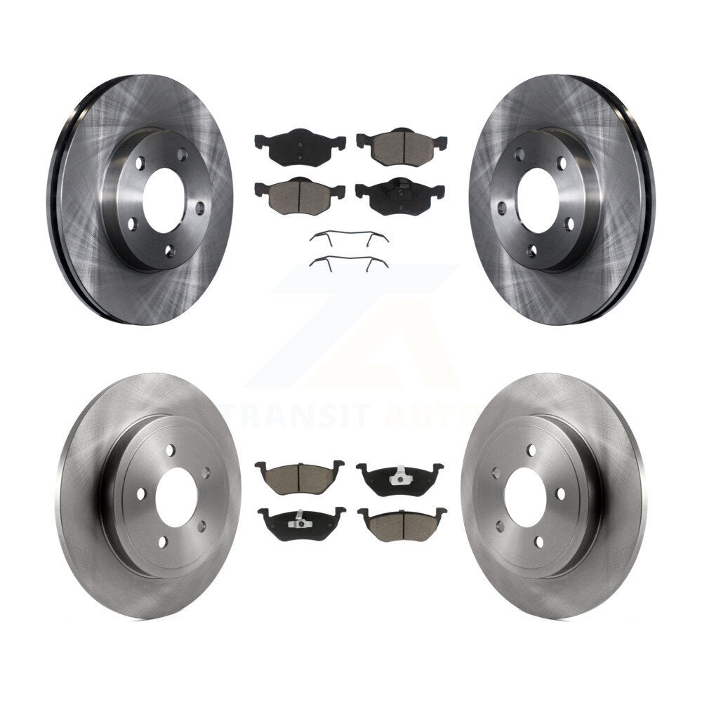 Disc Rotors and Ceramic Brake Pads Kit-K8C-100958 - Kit.bestparts.ca