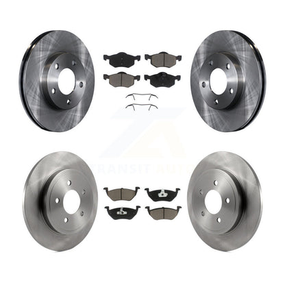Disc Rotors and Ceramic Brake Pads Kit-K8C-100958 - Kit.bestparts.ca
