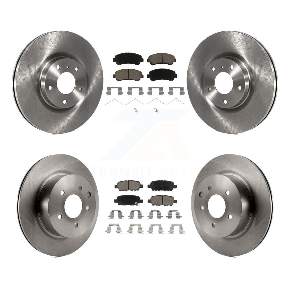 Disc Rotors and Ceramic Brake Pads Kit-K8C-100969 - Kit.bestparts.ca