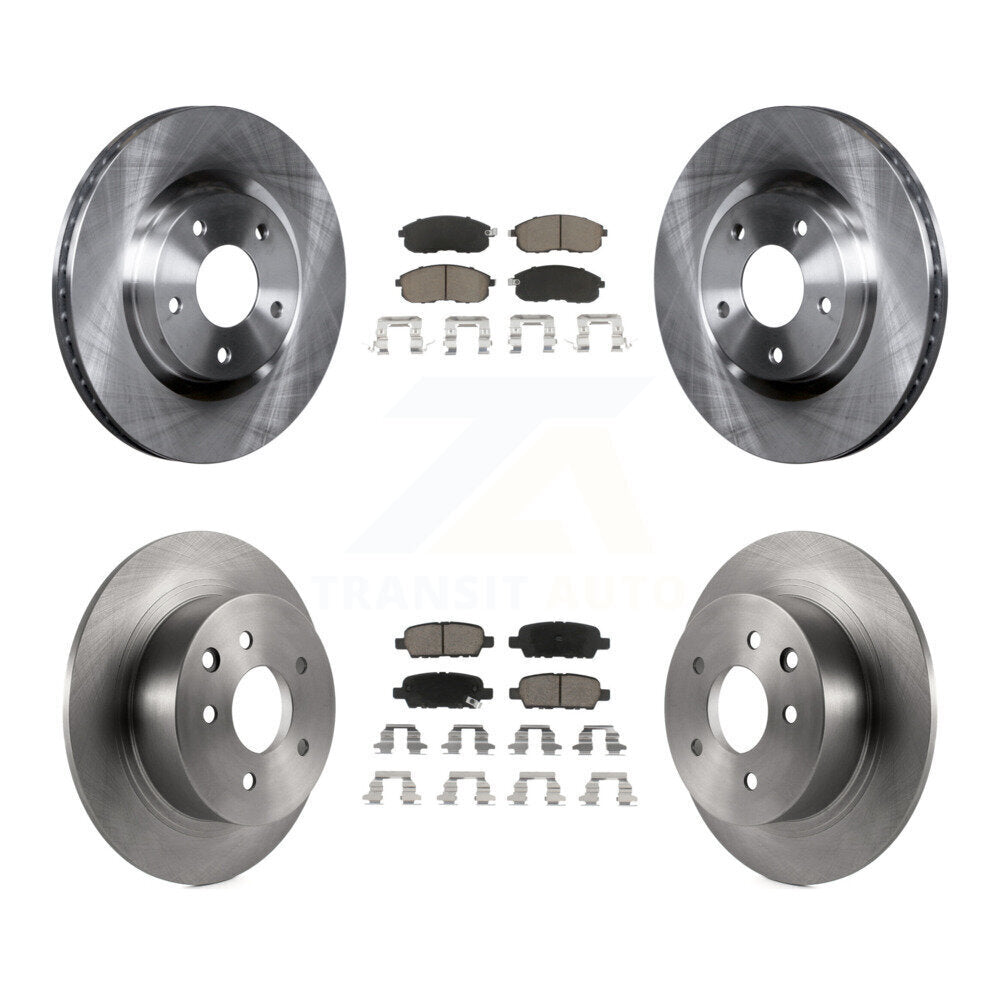 Disc Rotors and Ceramic Brake Pads Kit-K8C-100971 - Kit.bestparts.ca