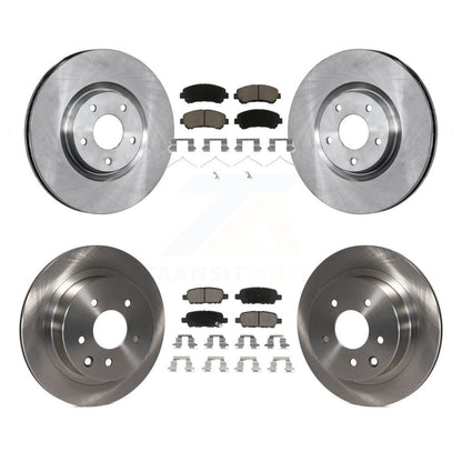 Disc Rotors and Ceramic Brake Pads Kit-K8C-100972 - Kit.bestparts.ca