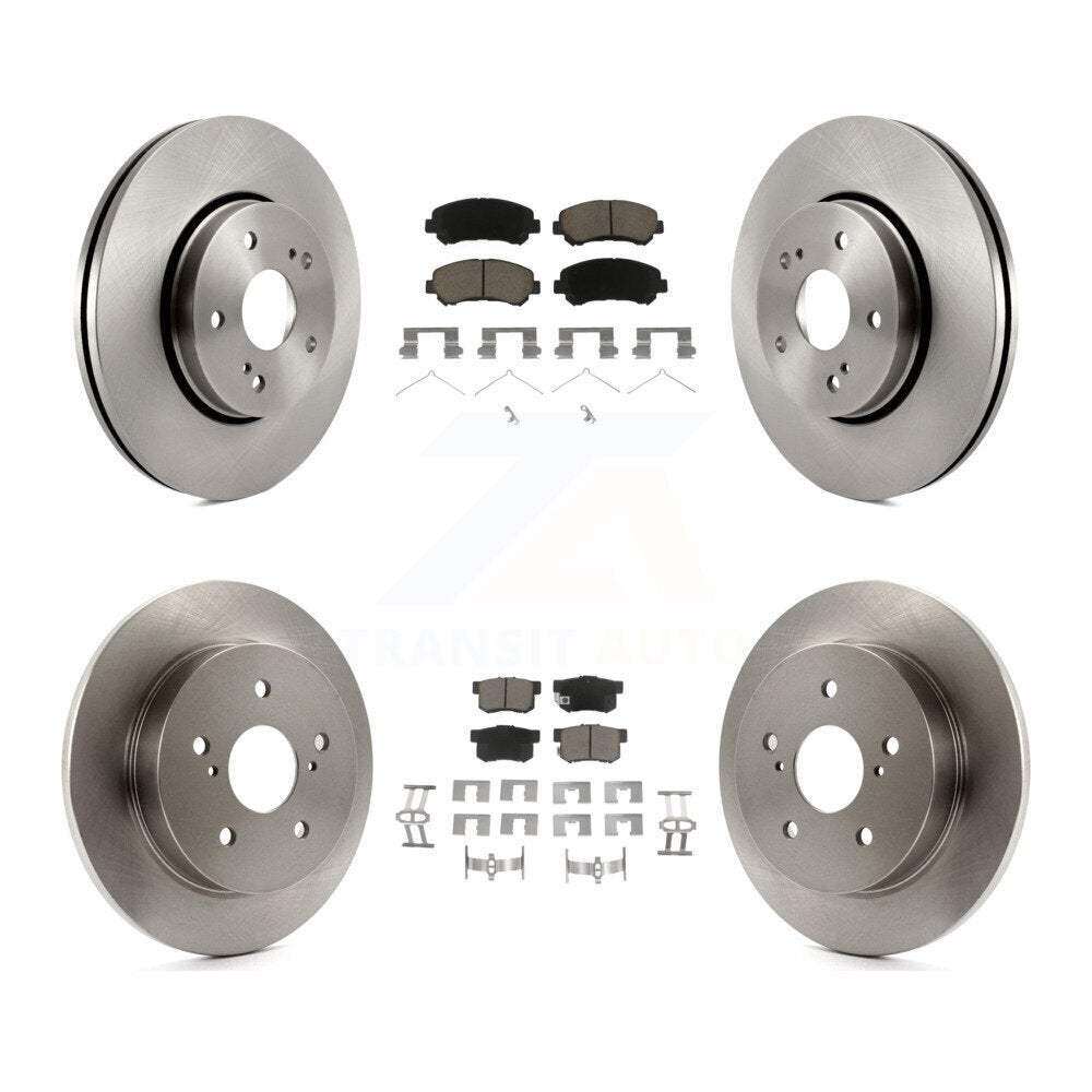 Disc Rotors and Ceramic Brake Pads Kit-K8C-100974 - Kit.bestparts.ca