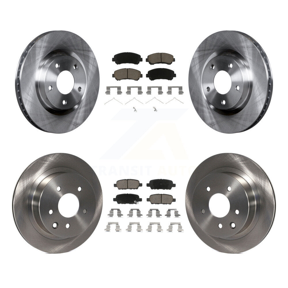 Disc Rotors and Ceramic Brake Pads Kit-K8C-100975 - Kit.bestparts.ca