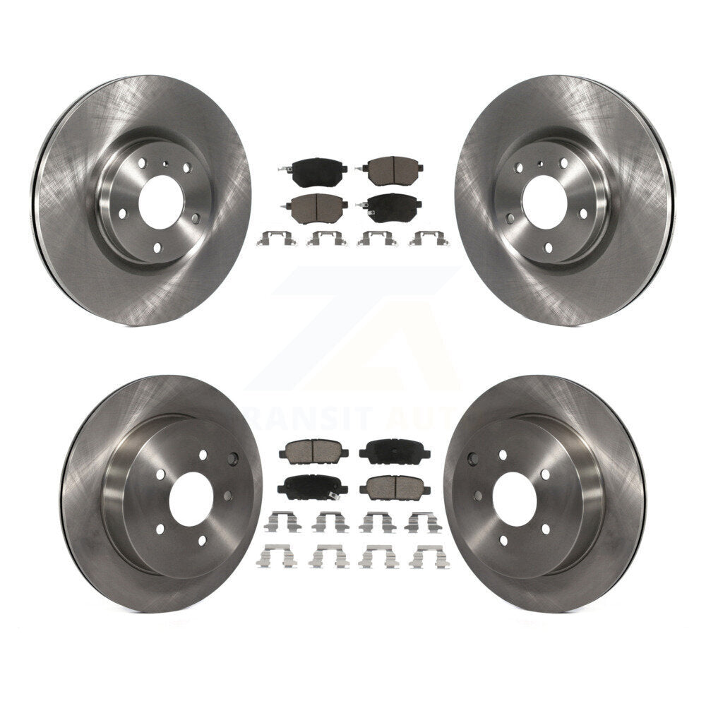 Disc Rotors and Ceramic Brake Pads Kit-K8C-100977 - Kit.bestparts.ca