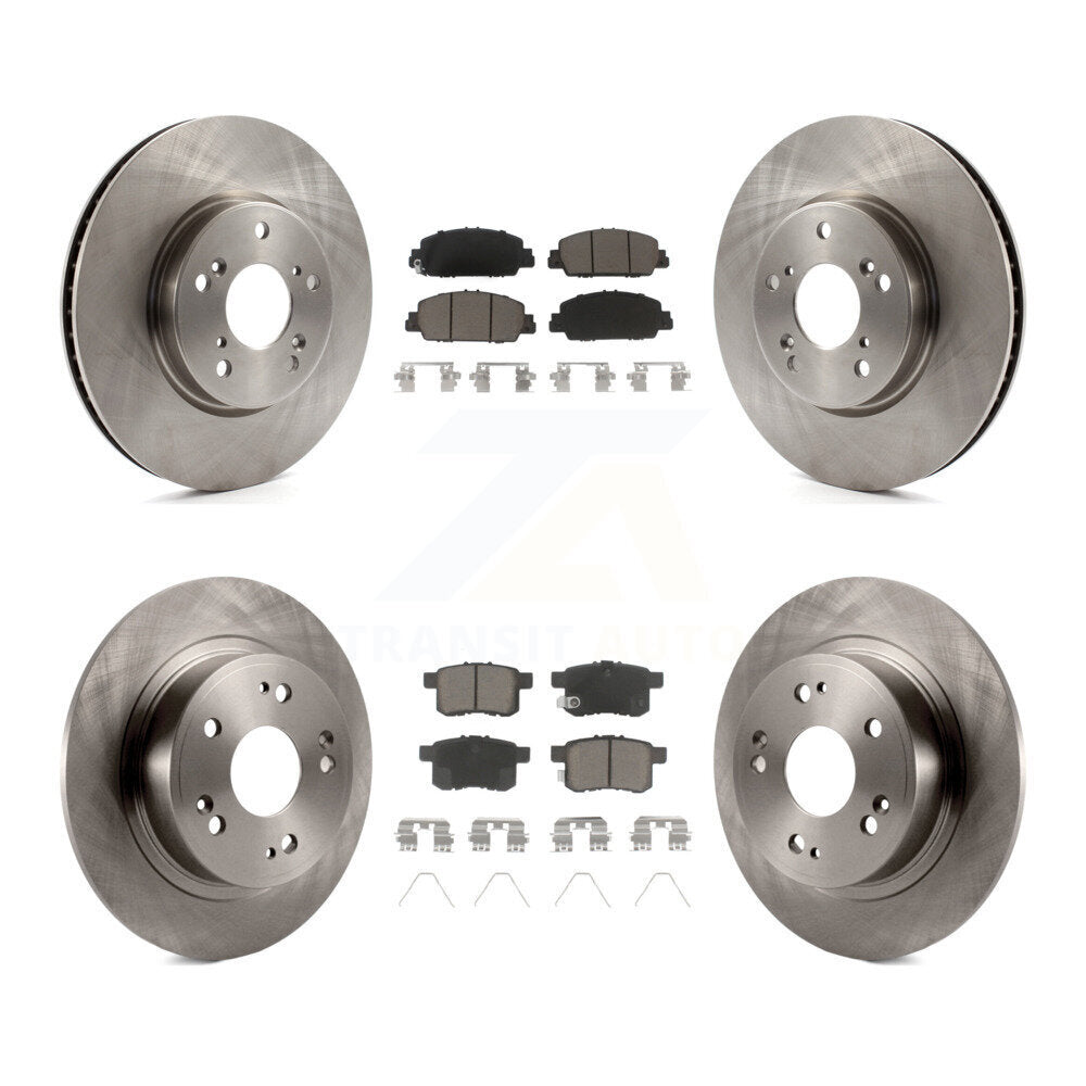 Disc Rotors and Ceramic Brake Pads Kit-K8C-100982 - Kit.bestparts.ca